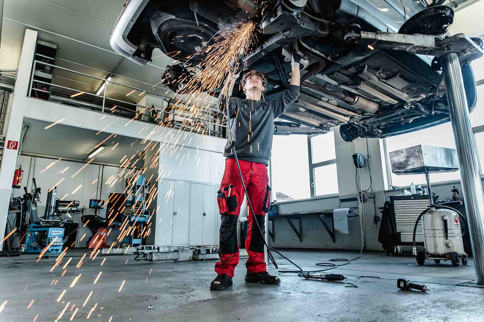 Werkstatt bei Auto Bernhard